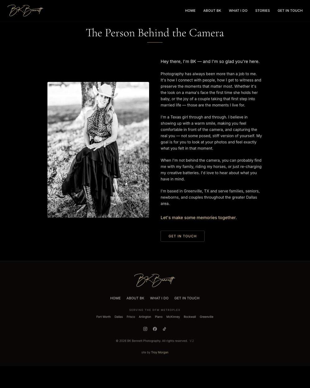 BK Bennett Photography — stories