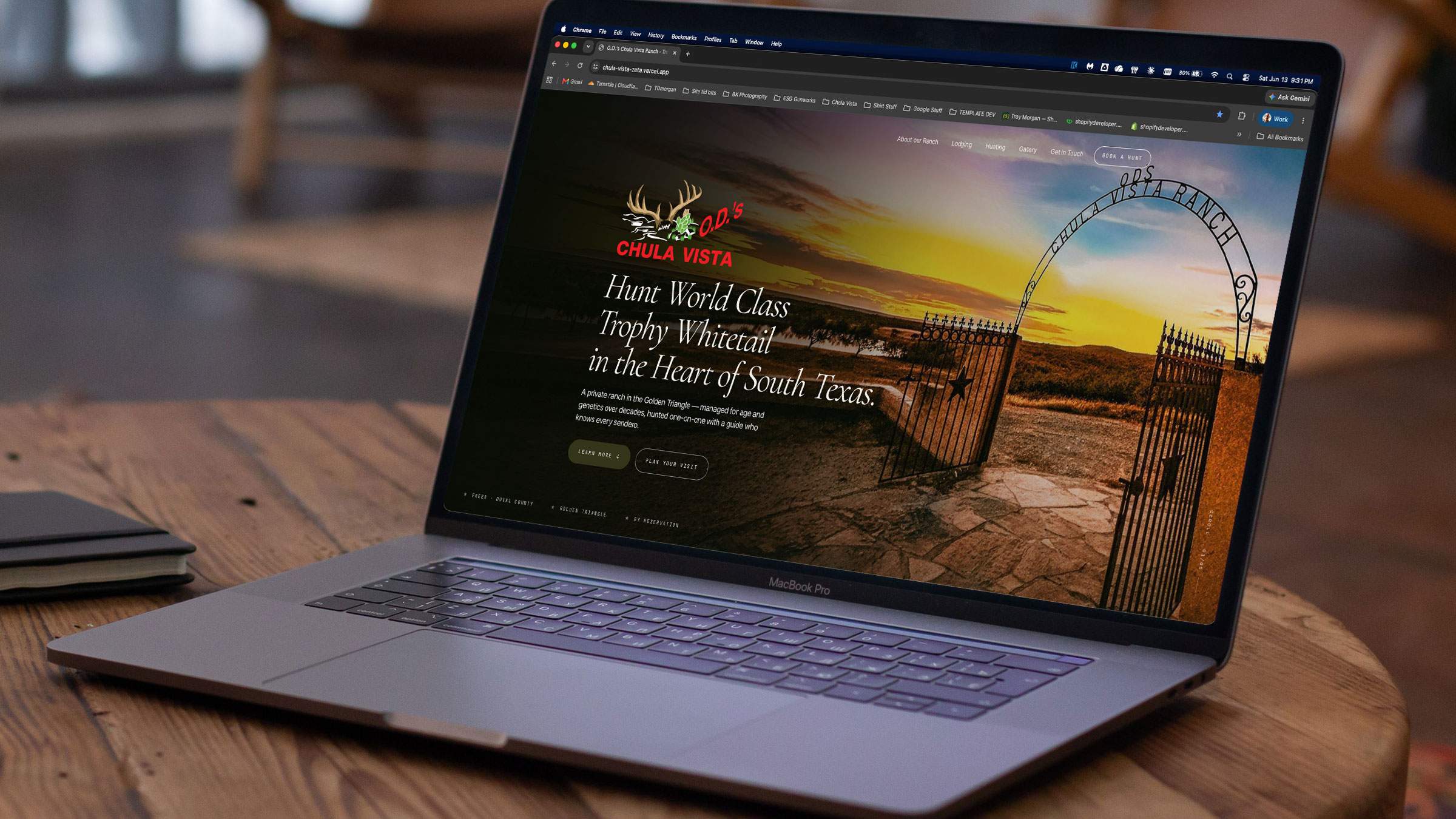 O.D.'s Chula Vista Ranch — South Texas hunting ranch website