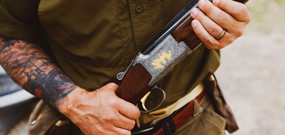 Hunting lifestyle editorial photography